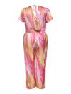 CARVELIANE KORTERMET JUMPSUIT MØNSTRET