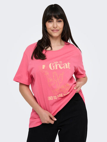CARRASE - Løs T-shirt