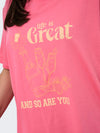 CARRASE - Løs T-shirt