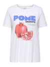 CARJAX - T-shirt med Rund Hals