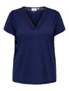 CARBENITA - V-NECK TOP