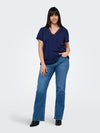 CARBENITA - V-NECK TOP