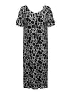 CARBANDANA S/S CALF DRESS