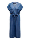 CARYUKA BEA S/S BELT CULOTTE JUMPSUIT