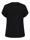CARLISTINA ROSE - T-shirt med rose
