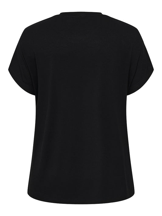 CARLISTINA ROSE - T-shirt med rose