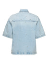 CARSOPHIE - Oversize Denimskjorte med similisten