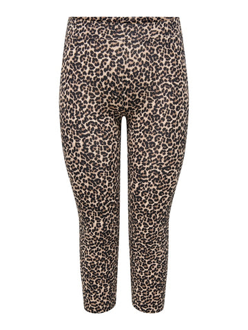 CARTIME - Leopard Capri Leggings