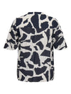 CarMisia - Bluse med V-hals