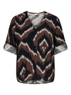 CarCamille - Zig Zag Skjortebluse