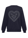 CarNomi Berly - Sweatshirt med Broderi