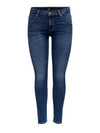ONCKENDELL REG WAIST ZIP SKINNY JEANS