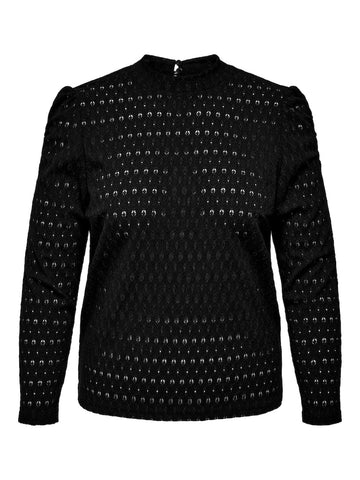 ONCROSALINE L/S PUFF TOP JRS - til butiks live !