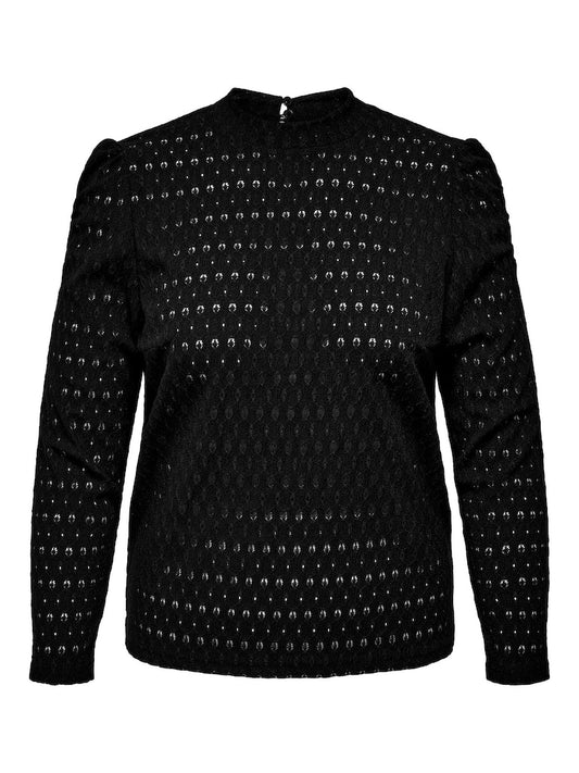 ONCROSALINE L/S PUFF TOP JRS - til butiks live !
