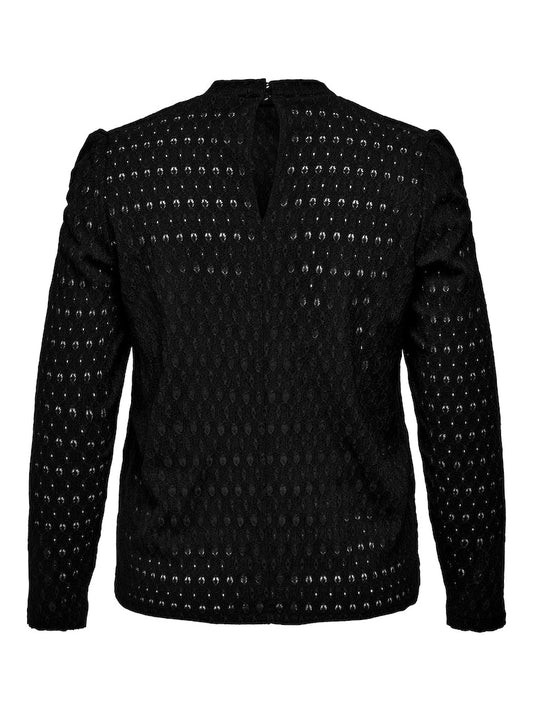 ONCROSALINE L/S PUFF TOP JRS - til butiks live !
