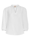 Emma 3/4 Erme Bluse Curve
