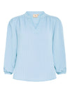 Emma 3/4 Erme Bluse Curve