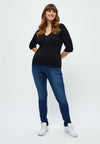 PeTana - Ribbestrikket bluse