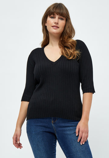 PeTana - Ribbestrikket bluse