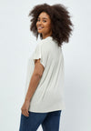 PeRosalinda - T-Shirt med V-hals