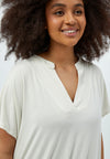 PeRosalinda - T-Shirt med V-hals