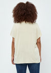 PeRosalinda - T-Shirt med V-hals