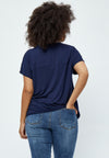 PeRosalinda - T-Shirt med V-hals