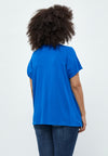 PeRosalinda - T-Shirt med V-hals