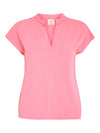 PeRosalinda - T-Shirt med V-hals