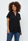 PeRosalinda - T-Shirt med V-hals