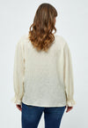PeHelena - Bluse med V-hals
