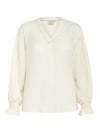 PeHelena - Bluse med V-hals