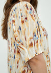 PeMahogany - Bluse med V-hals