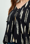 PeNalia Elara - Bluse med V-hals