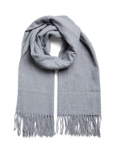 PcKial - Langt Tørklæde - Light Grey Melange - Noos
