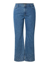 PCSIFFI HW RHINESTONE DENIM JEANS