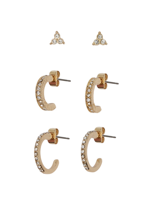PCMIA M 3-PACK EARRINGS