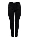 CarAugusta HW Skinny Black Jeans - 3 længder - Noos