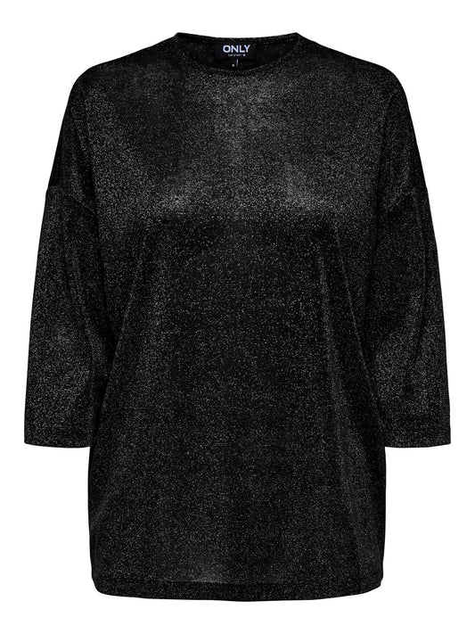 CARSILVERY GLAMOUR - Lurex Bluse