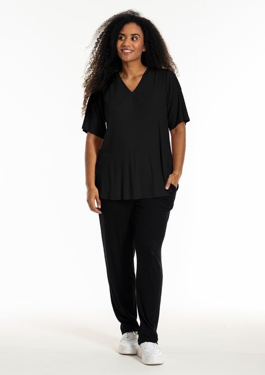 StLykke T-shirt med V-hals FJ