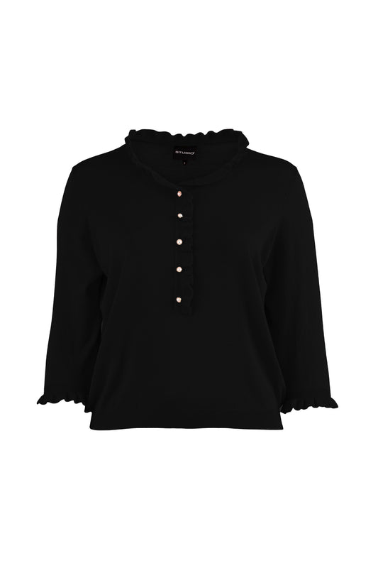 StJean - Strikbluse