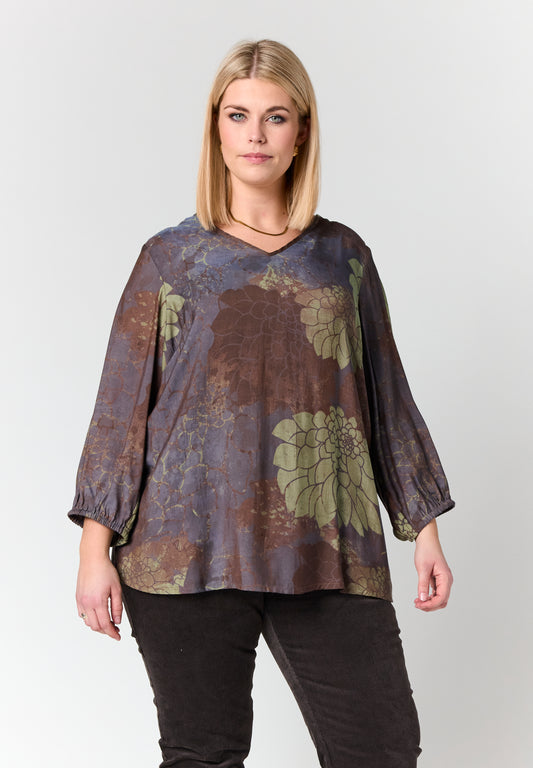 StEmmy - Bluse med Blomsterprint FJ