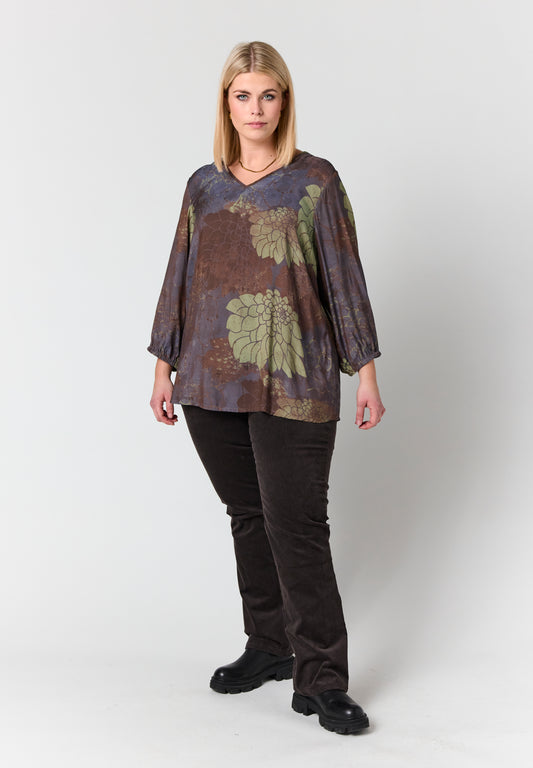 StEmmy - Bluse med Blomsterprint FJ