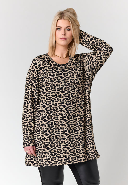 StDitte - Tunika med  Leo Print