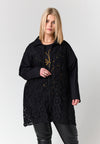 StAislyn - Cardigan med Blondedetaljer FJ