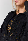 StAislyn - Cardigan med Blondedetaljer FJ