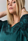 StBirgitte - Kjole med V-hals