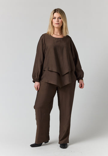 StAnine - Bluse med Lag