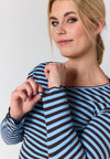 SgRib - Stripet Bluse - NOOS