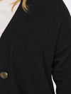 CARESLY LS KNAPP CARDIGAN KNT NOOS